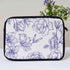 Sketched Flowers Printed Laptop Sleeve/Cover 11 inch
